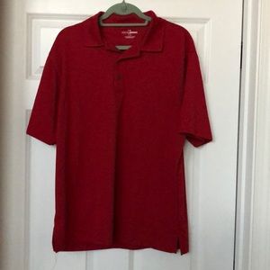 NWOT Men’s Red Golf Shirt
